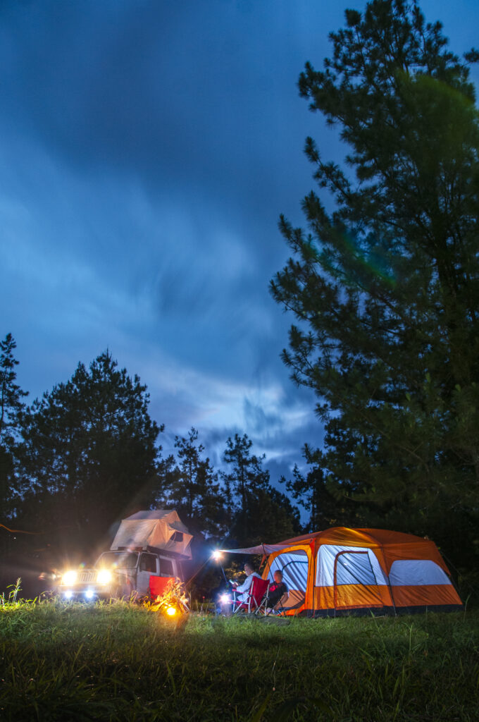 Campervan park